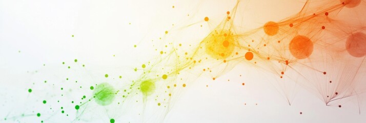 Visual representation of a minimalistic virus design showcasing vibrant colors and abstract shapes for artistic interpretation. Generative AI