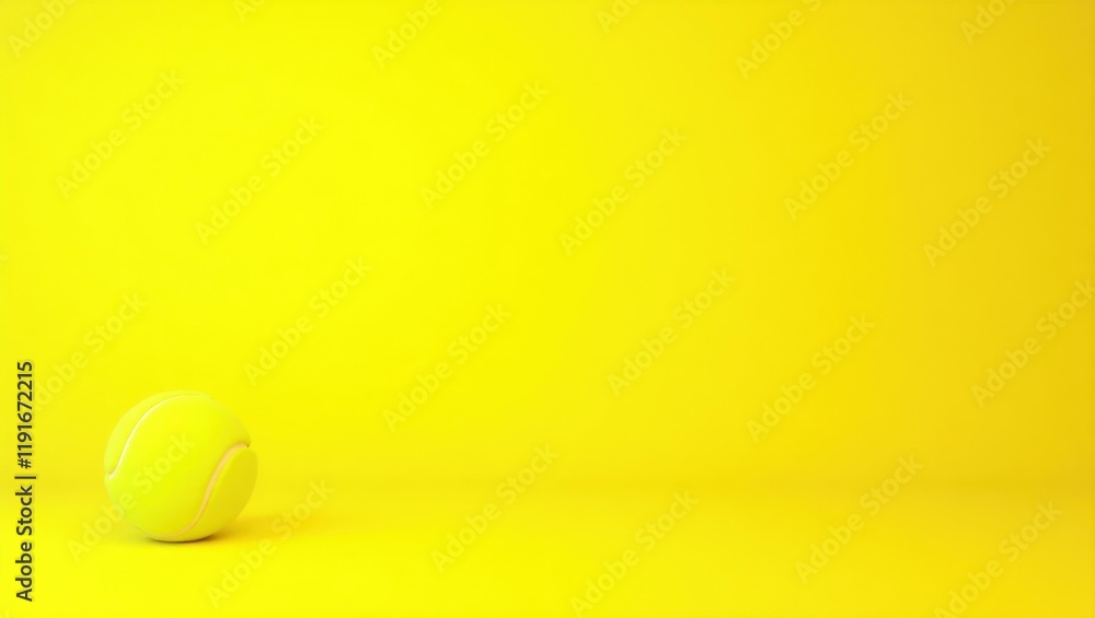 Poster yellow bulldozer on left. soft coral background. copy space for text, 3d render ai generated designe