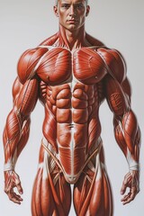 human anatomy muscular system