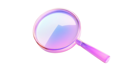 Magnifying glass transparent background
