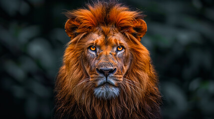 Fototapeta premium Lion in the African Wilderness