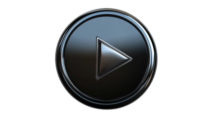 Play button transparent background