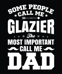 Obraz premium Varieties professions dad t-shirt design, lettering job shirts.