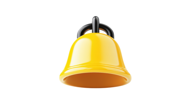Notification bell transparent background