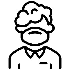  Patient Icon. Male Patient Icon
