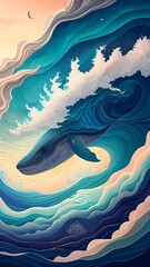 wave and waves