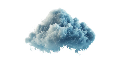 Fototapeta premium Cloud transparent background