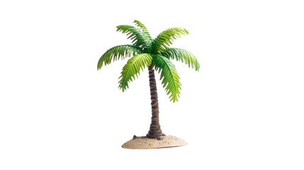 Obraz premium Palm tree transparent background