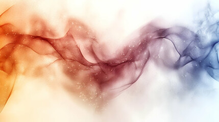 Fototapeta premium Abstract Wave of Light and Color: A Serene and Dreamy Background