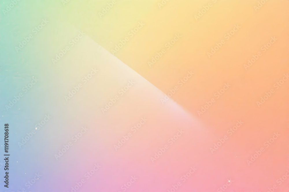 Poster abstract pastel background blends softly with diagonal light beam and subtle texture
