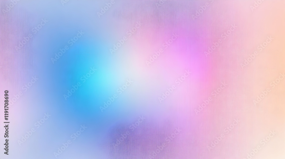 Poster abstract background blends soft pastel colors seamlessly with subtle textured effect