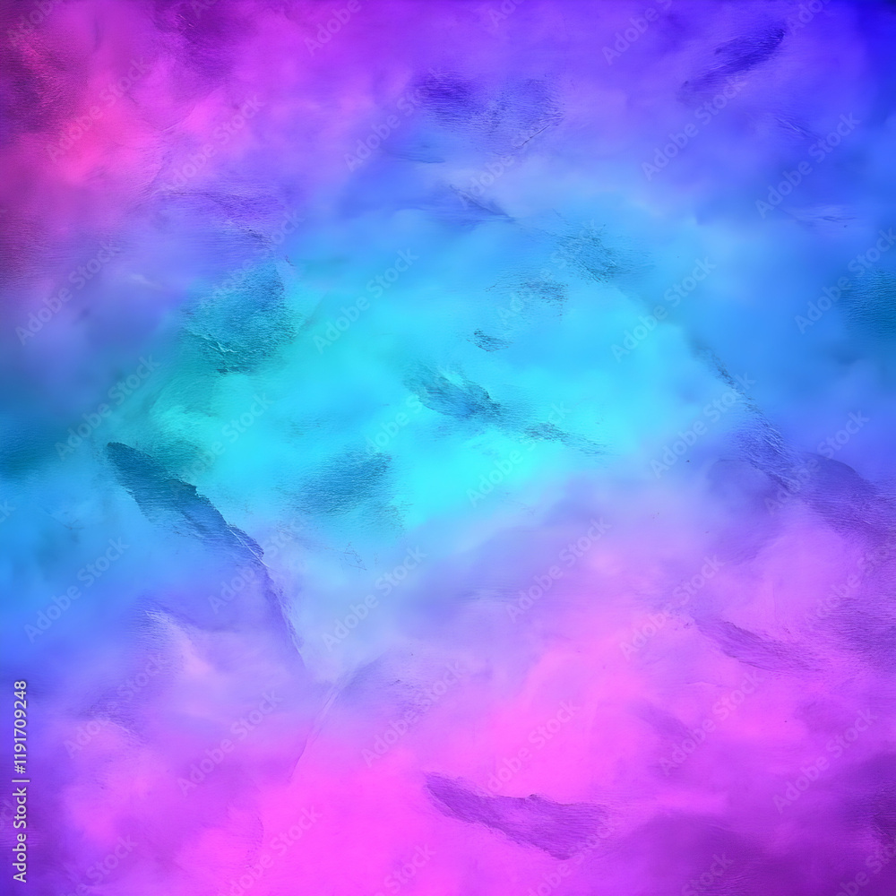 Poster abstract background blends pink and blue with soft texture and gradient effect.