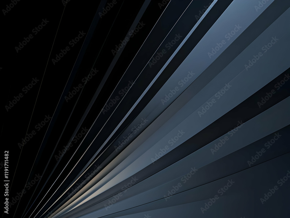 Aufkleber abstract background creates a dynamic diagonal line pattern with dark and light gray stripes.