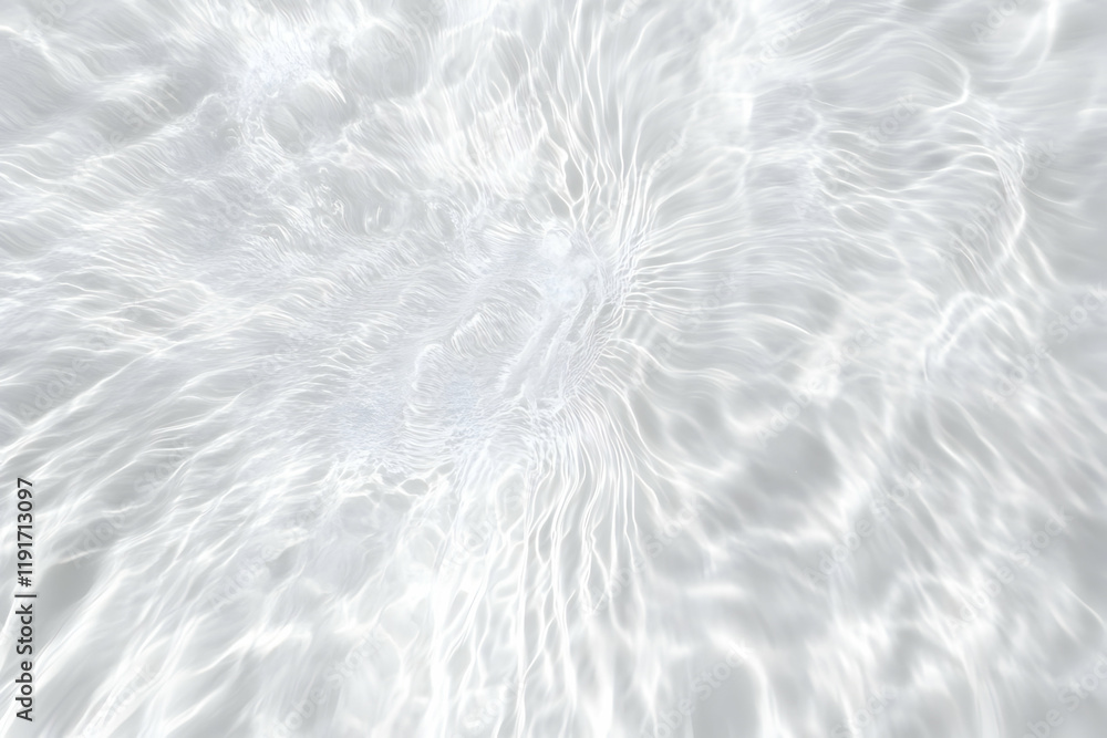 Poster abstract white background with flowing lines creates a sense of movement and purity.
