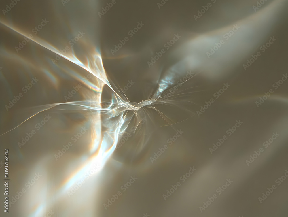 Poster abstract light rays background creates a soft, dreamy atmosphere with gentle illumination.