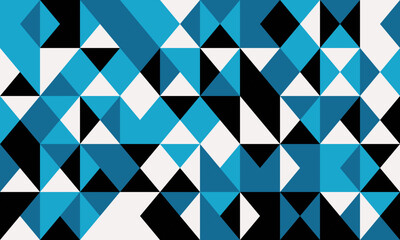 Abstract geometric vector with sharp shapes and mosaic texture. Perfect for posters, backgrounds, or textile prints. Minimal and trendy, ideal for modern design projects.