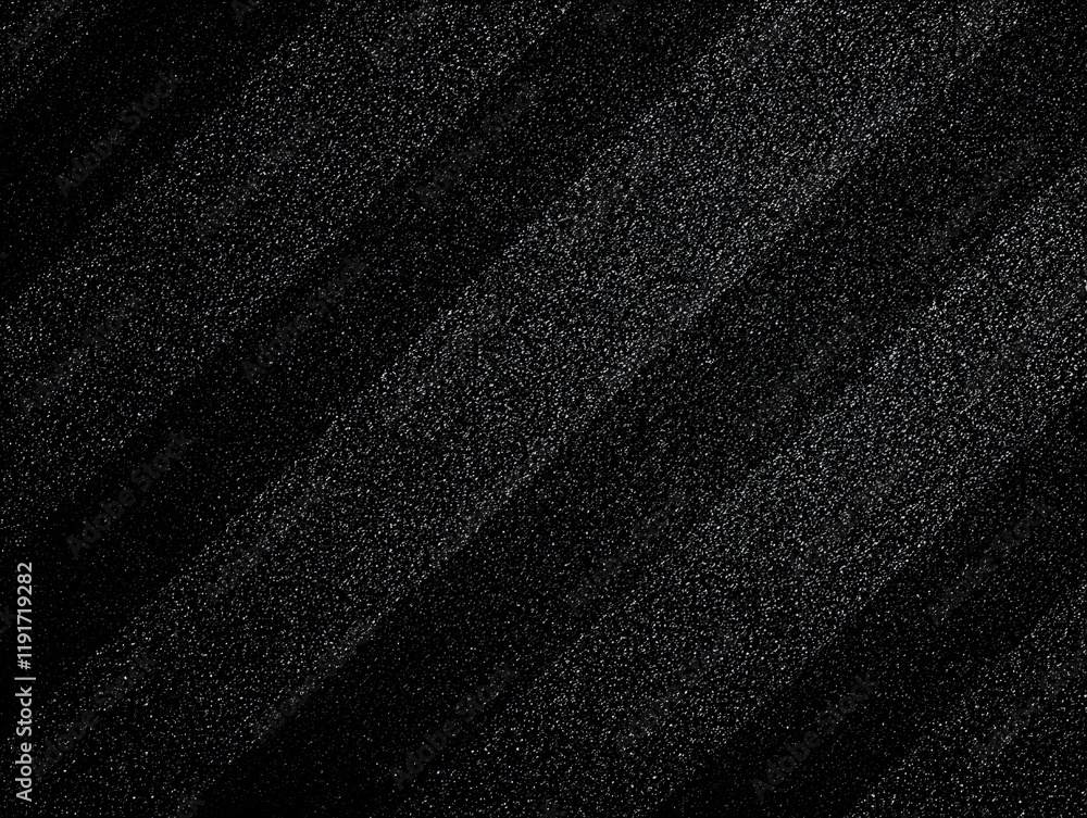 Aufkleber abstract background texture features a diagonal gradient with subtle white specks on a black canvas.