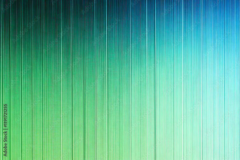 Poster abstract green and blue vertical striped background creates a dynamic visual with subtle texture