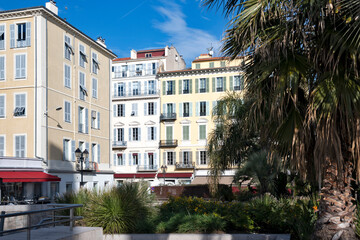 Naklejka premium The Center city of Nice, France