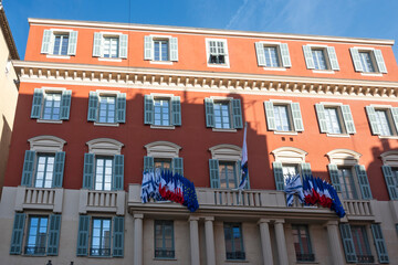 Obraz premium The Center city of Nice, France