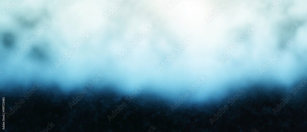 Poster abstract gradient background with soft blue tones and blurred texture in an artistic style for moder