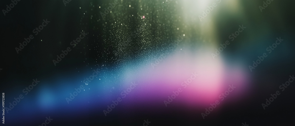Poster abstract background with colorful textures and soft lights creating a dreamy atmosphere