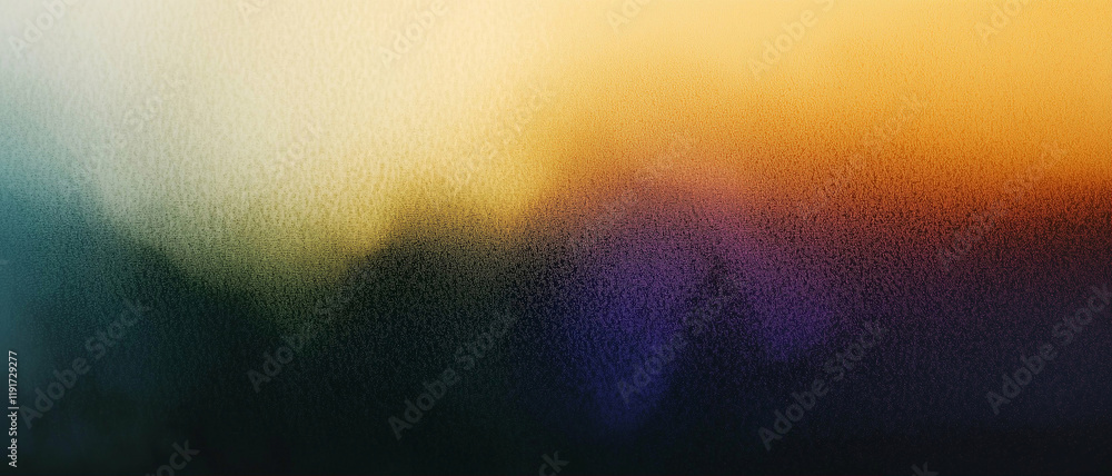 Poster abstract background with colorful gradient texture and soft edges for design