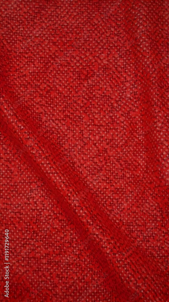 Aufkleber red textured fabric creates a vibrant and dynamic background for design projects.