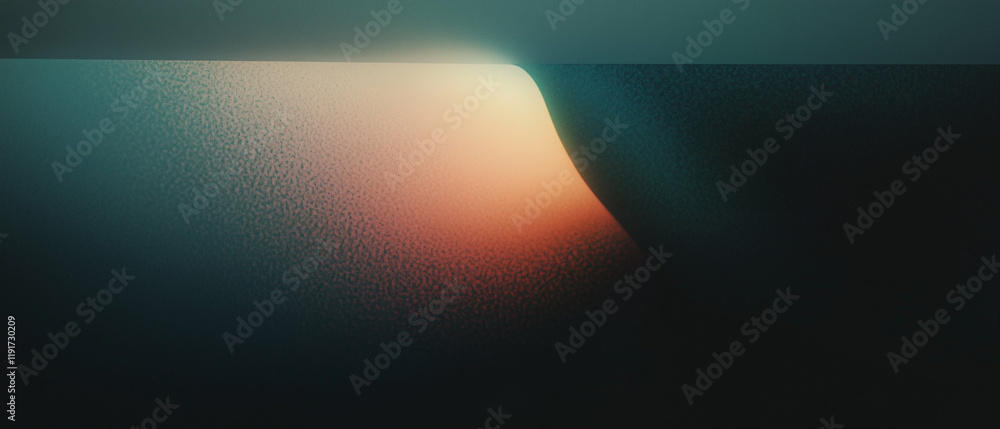 Poster abstract gradient design showcasing vibrant colors and smooth transitions in a contemporary style