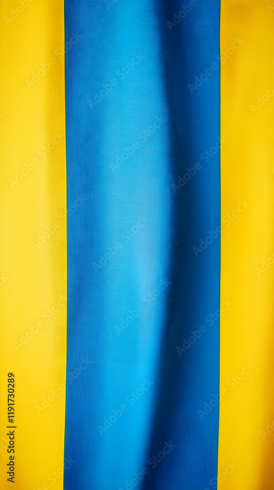 Poster blue and yellow abstract background creates a vibrant and modern design with smooth color transition