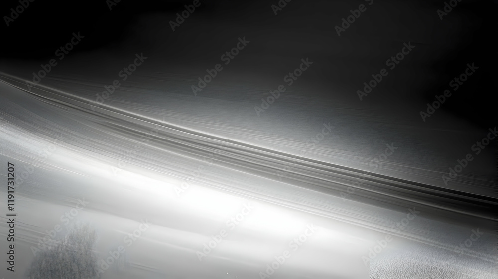 Aufkleber abstract gray and white background creates a smooth and elegant design with subtle light effects