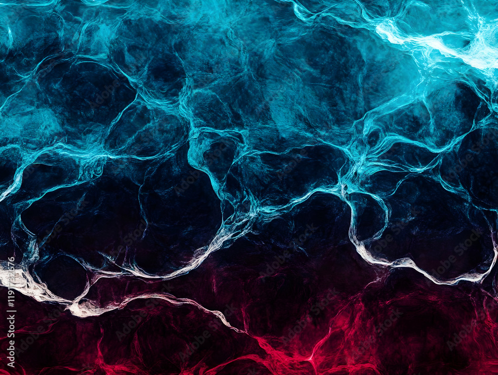 Poster Abstract Background Flows with Vibrant Colors and Intricate Patterns Seamlessly