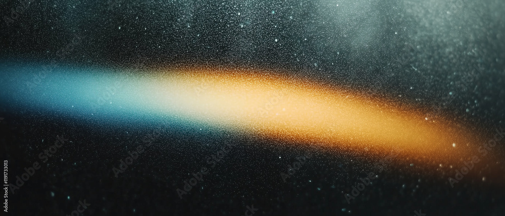 Poster light streaks create abstract art in colorful illumination and vibrant patterns