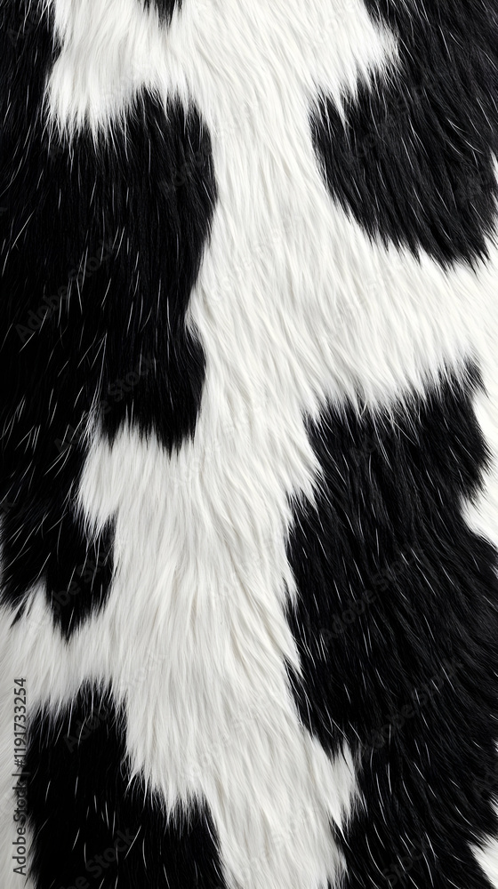 Aufkleber close-up view of natural animal hide texture showcases intricate patterns and textures.