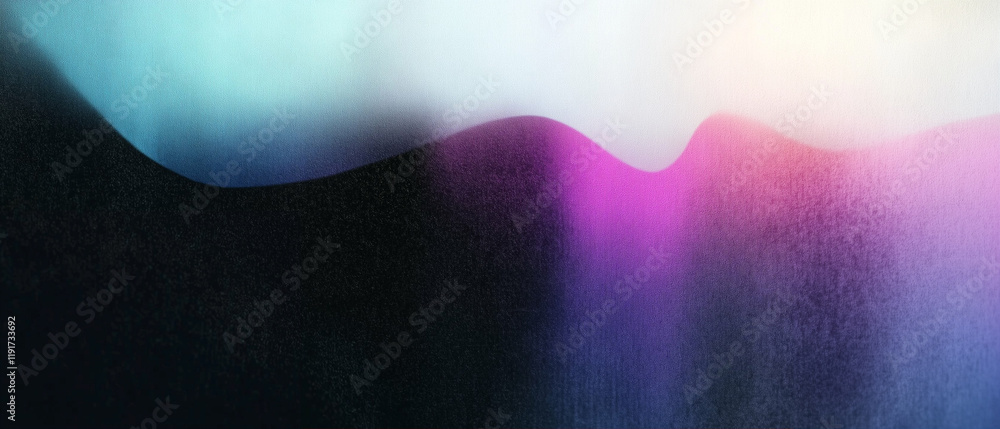 Poster abstract gradient background with soft colors and smooth waves for creative design projects