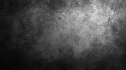 Fototapeta premium Monochrome Grainy Background, Black White Dark Noisy Texture