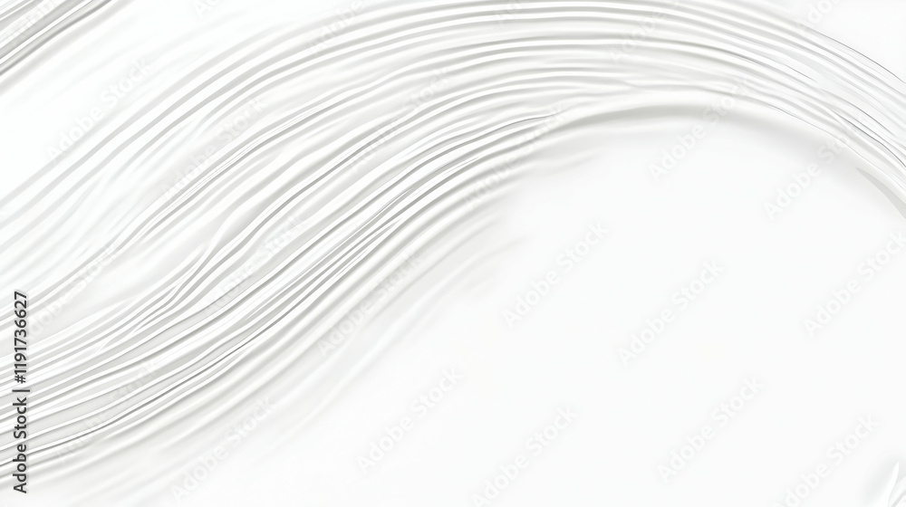 Poster abstract white flowing lines background creates a sense of movement and dynamism