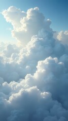 Realistic Steam Clouds Tranquil Clipart Isolate Background