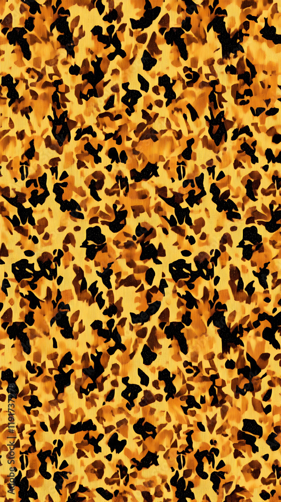 Poster abstract animal print background displays intricate and striking feline-inspired patterns seamlessly