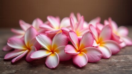 Obraz premium Set Of Jasmine Petals, Known For Their Intoxicating Fragrance At Weddings And Cultural Festivals
