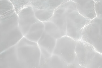 Sunlight creates mesmerizing patterns on the surface of a calm body of water, abstract ripples.