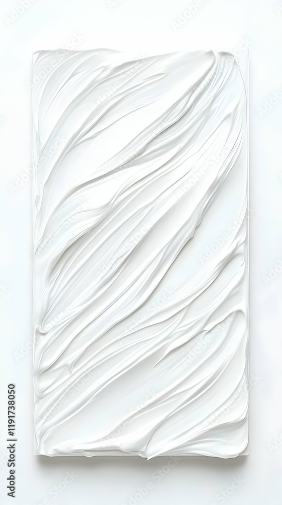 Poster white abstract texture background creates elegant and soft look with fluid motion