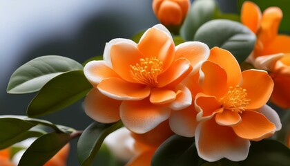 Fototapeta premium close up of mock orange blossom