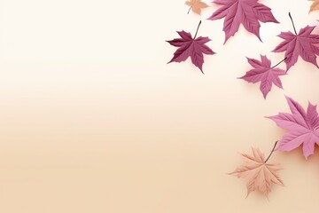 purple maple leaves dropping background wallpaper