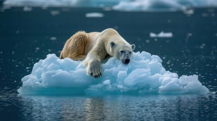 Arctic Melting. Embracing the Changing Polar Landscape concept