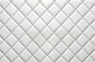 Obraz premium Elegant white diamond pattern background. Abstract geometric design. Seamless repeating pattern. Suitable for websites presentations wallpapers. Minimalist, contemporary style. Creates sophisticated,