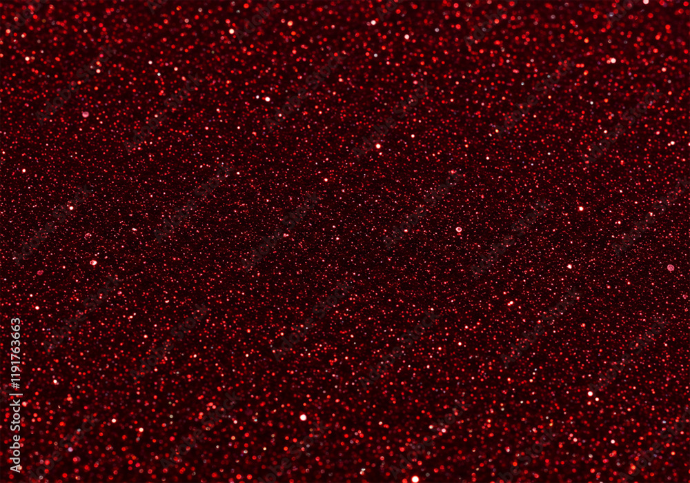 Poster dark red sparkling background from small sequins, closeup. brilliant backdrop.