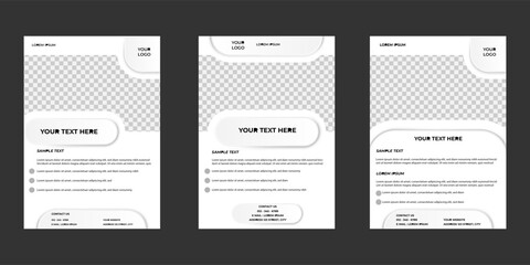 minimalist business flyer template to boost brand visibility