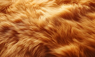 Fototapeta premium A detailed macro shot of plush fur transitioning from neil,generation AI