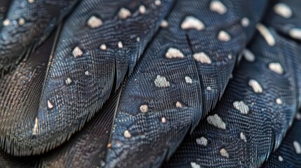 Ethereal Forest. Nature-inspired fashion accessory in electric blue hues